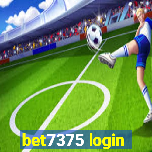 bet7375 login